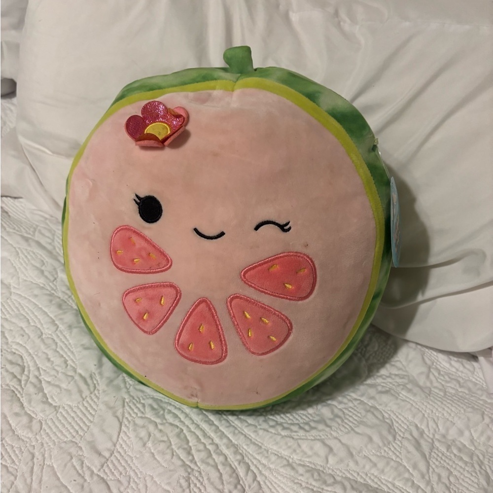 Squishmallow 11” Lena the Guava Plush